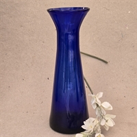 hyacintglas-kobolt-blaat-loegglas-højt-konisk-gammelt-knaekket-i-bunden